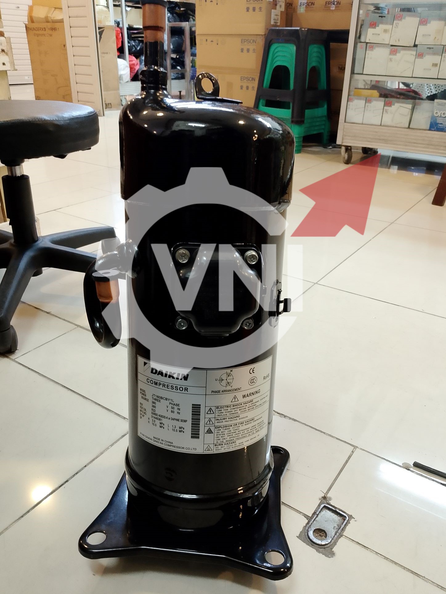 Compressor Daikin JT160BCBY1L