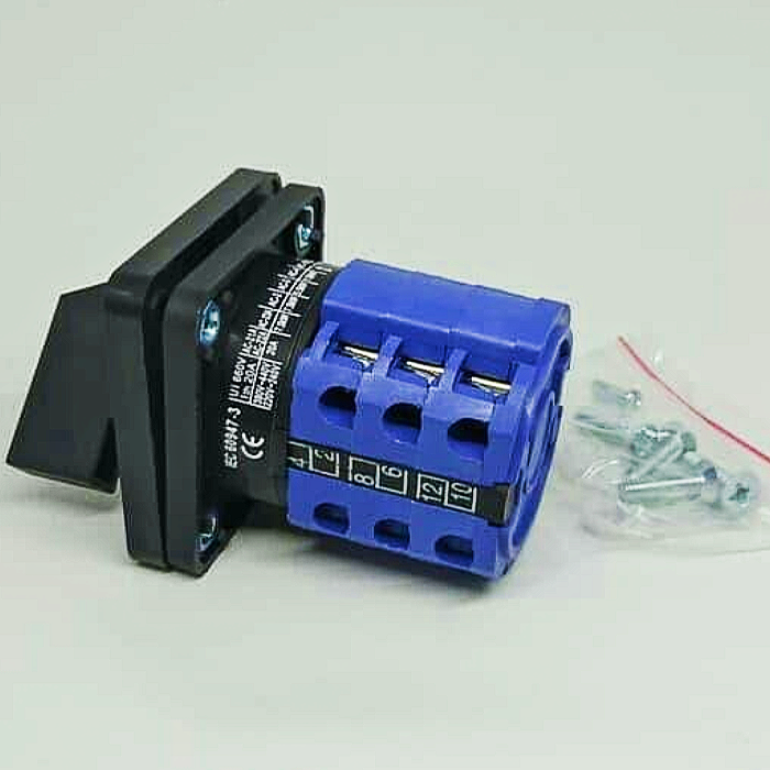 Selector Rotary Switch 3PH 20A 380V